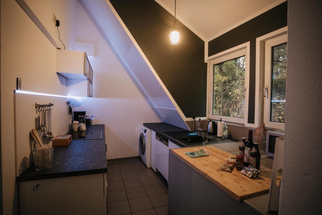 Eigenes Maisonettehaus In Idyllischer Lage Mit Balkon, Nahe Messe, 24H Self-Check In, Gratis Parken Швабах Екстер'єр фото