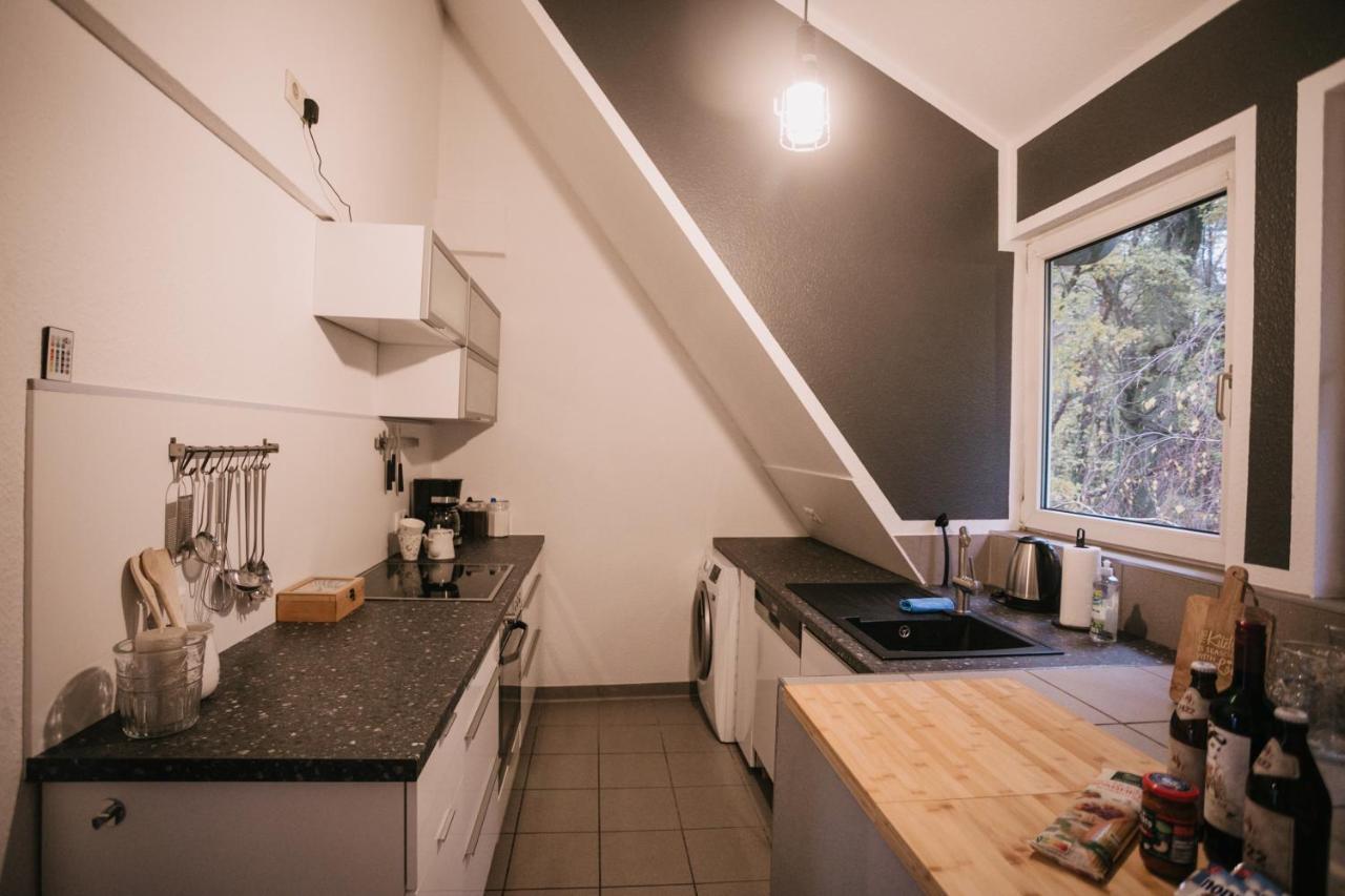 Eigenes Maisonettehaus In Idyllischer Lage Mit Balkon, Nahe Messe, 24H Self-Check In, Gratis Parken Швабах Екстер'єр фото