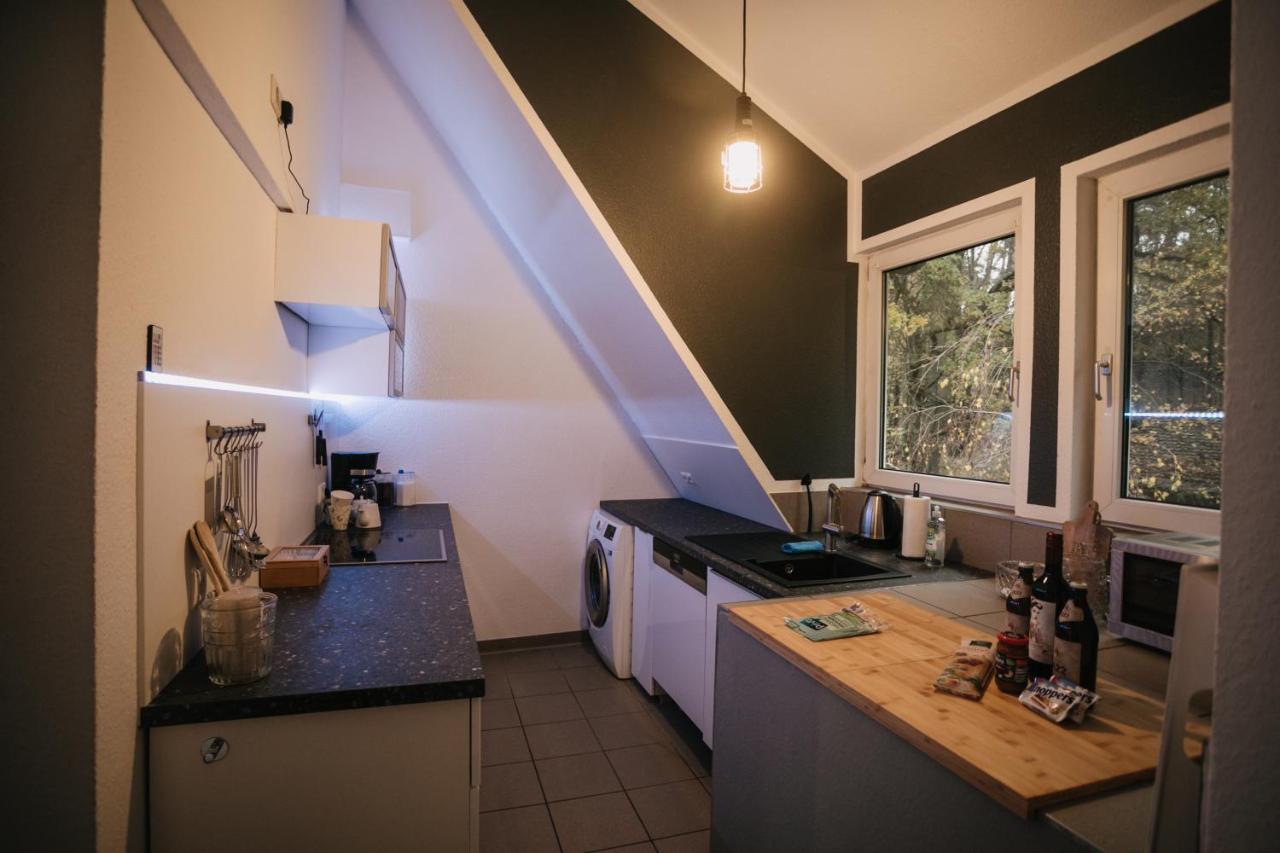 Eigenes Maisonettehaus In Idyllischer Lage Mit Balkon, Nahe Messe, 24H Self-Check In, Gratis Parken Швабах Екстер'єр фото