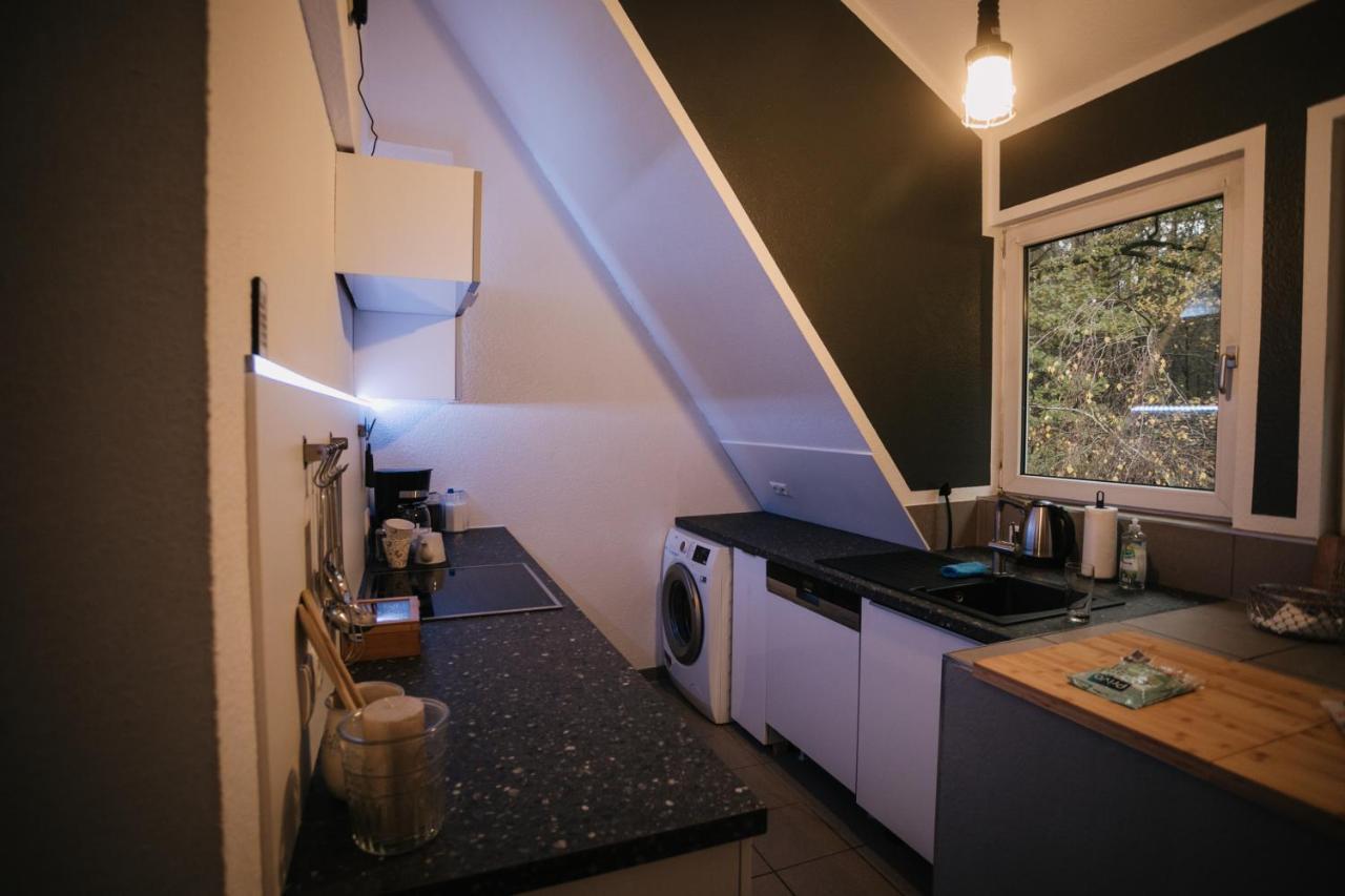 Eigenes Maisonettehaus In Idyllischer Lage Mit Balkon, Nahe Messe, 24H Self-Check In, Gratis Parken Швабах Екстер'єр фото