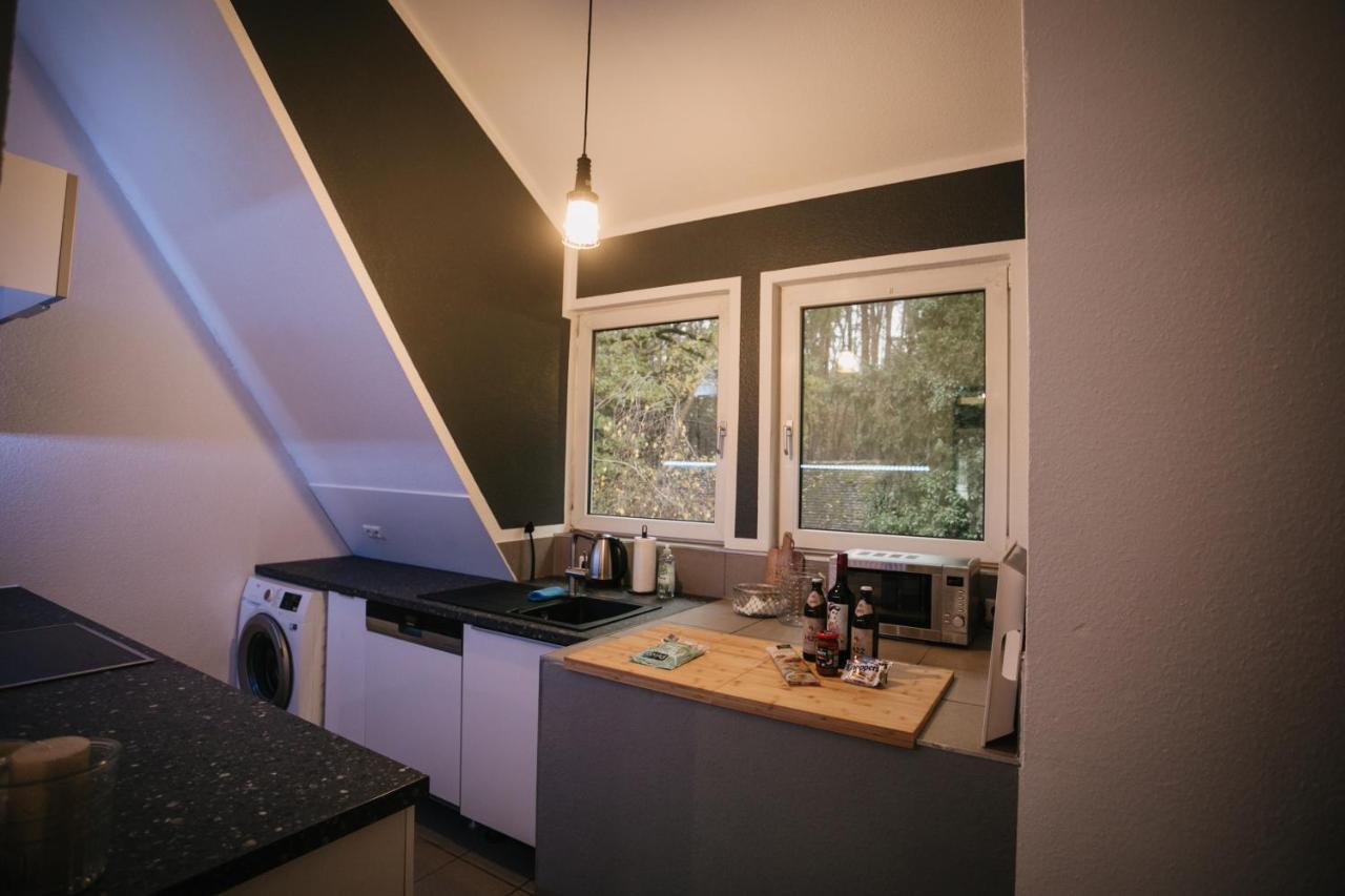 Eigenes Maisonettehaus In Idyllischer Lage Mit Balkon, Nahe Messe, 24H Self-Check In, Gratis Parken Швабах Екстер'єр фото